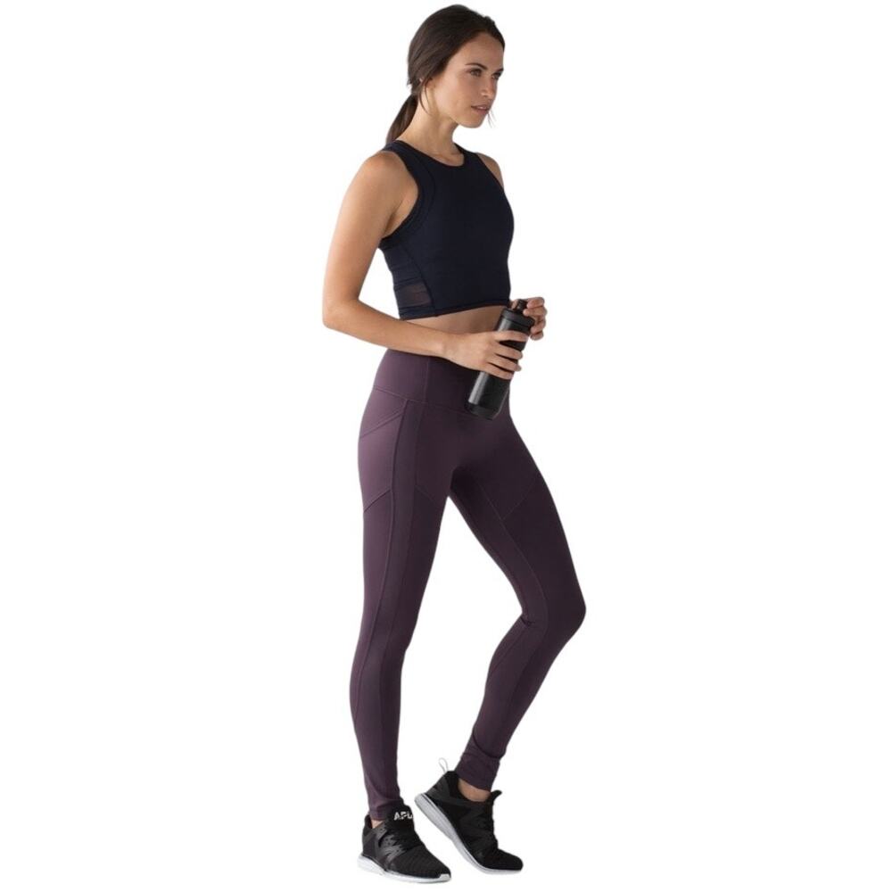 Lululemon All The Right Places Pant II 28"
Black Currant Leggings Pocket Size 4 - Picture 5 of 16